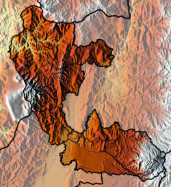 Topography of the department