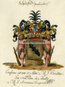 Wappen aus Grafenstandsdiplom 1788