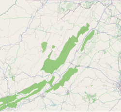 Riner is located in Shenandoah Valley