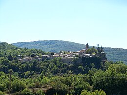 Saint-Auban-sur-l'Ouvèze – Veduta