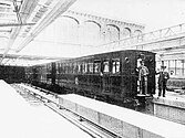 M1 trainset at Bastille, circa 1900s