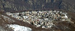 Skyline of Alpette