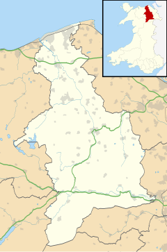 Cynwyd is located in Denbighshire