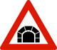 Norway tunnel sign.