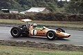 Denny Hulme pilotando a McLaren M7A no Grande Prêmio dos Estados Unidos de 1968.