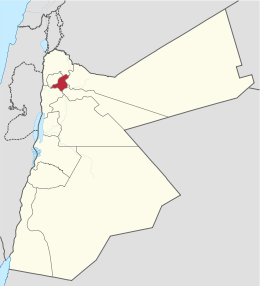 Irbid – Localizzazione