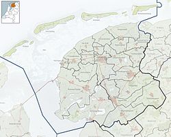 Waaxens is located in Friesland