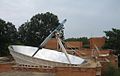 Image 46Parabolic dish produces steam for cooking, in Auroville, India. (from Solar energy)