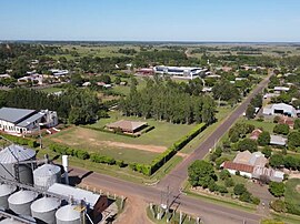 Blick ins Zentrum von Friesland