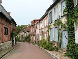 The main street in Gerberoy