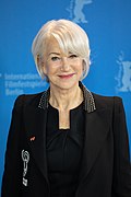 Photo of Helen Mirren at the 2014 Moët British Independent Film Awards.