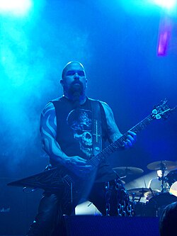 Kerry King live with Slayer