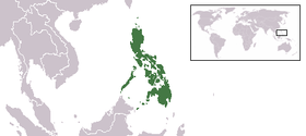 Localização de Governo Insular das Ilhas Filipinas