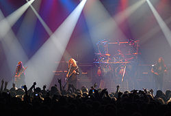 Megadeth na Metalmania v roce 2008