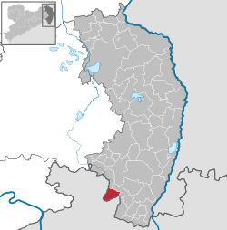 Seifhennersdorf na mapě