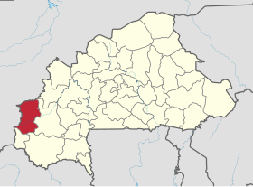 Localisation de Kénédougou