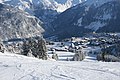 Het skigebied van Courchevel.