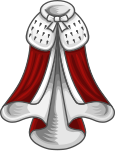 An ermine robe