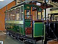 Triebwagen 8 der FOTG im Verkehrsmuseum Frankfurt am Main