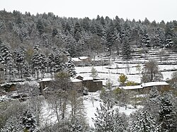 Skyline of Malons-et-Elze