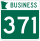 Business Trunk Highway 371 marker