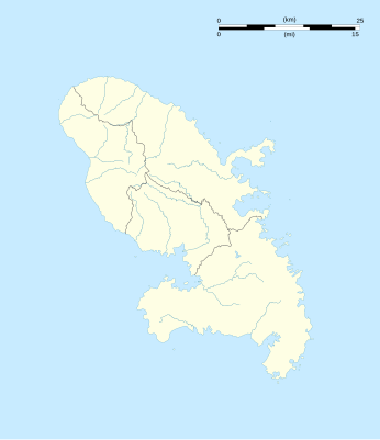 Location map Martinique