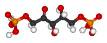 Ball-and-stick model, based on x-ray diffraction data