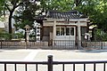 楠永神社南側から北方面。