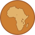 Médaille de bronze, Afrique