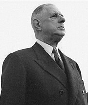 Charles de Gaulle en 1961