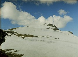 De Galdhøpiggen, de hoogste berg van Noorwegen