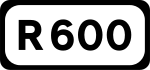 R600 road shield}}