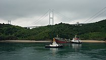 中水道馬島東岸の乗揚遭難