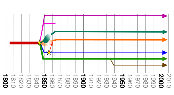 Main branches of the LDS Movement