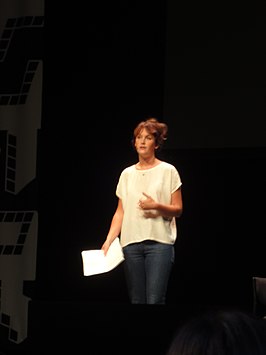 Marjolijn van Heemstra tijdens TEDxRotterdam, oktober 2011