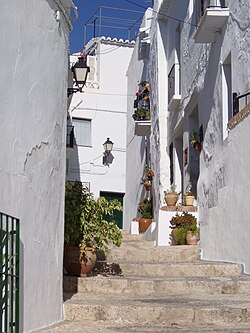 Street in Frigiliana.