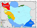 Iran Ethnic based on Dr.Hafeznia work