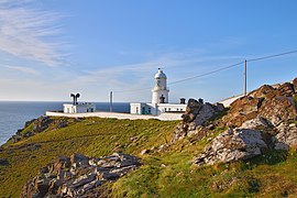 Views of Pendeen Watch lighthouse Cornwall