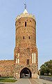 Medieval town wall, gate tower