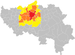 Région urbaine.