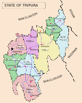 Thumbnail for List of districts of Tripura