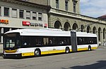 Dè Trolleybus vor èm Bf. Schaffuusè.