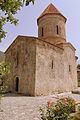 Iglesia en el pueblo de Kish en Sheki, Azerbaiyán