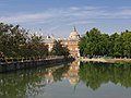 Vedere a râului Tajo în Aranjuez