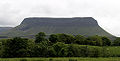 Ben Bulben's northern side.