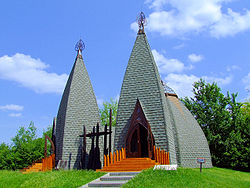 Forest Temple in Ópusztaszer