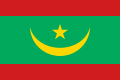 Drapeau de la Mauritanie.