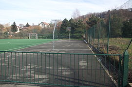 Un terrain de basket-ball de Navenne.