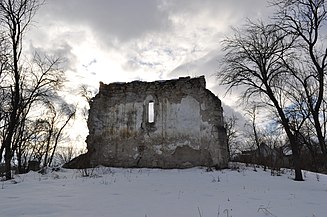 Ruinele bisericii reformate din Orman