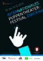 Postkarte erstes internationales Puppentheaterfestival Zwickau, 2019